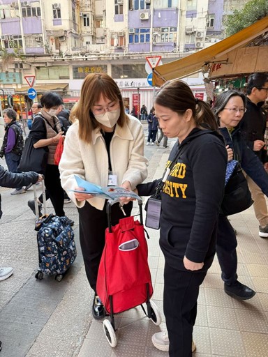 顧客服務小組職員進行的推廣活動